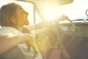 75% of melanomas occur on the left side from UV exposure. Ceramic tint blocks 99% of UV rays, reducing the risk of skin cancer for commuters.